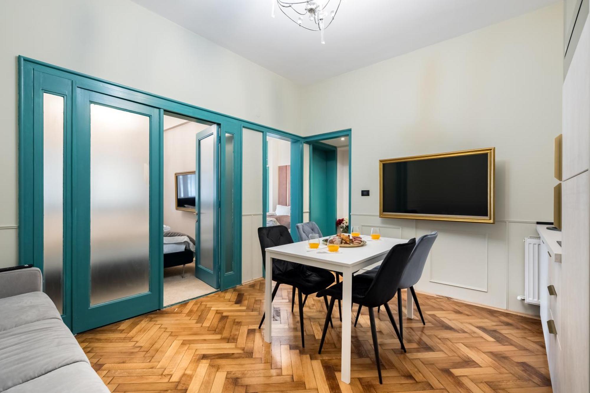 Highline Downtown Residences 6 Persons Family Apartment Bukares Bagian luar foto