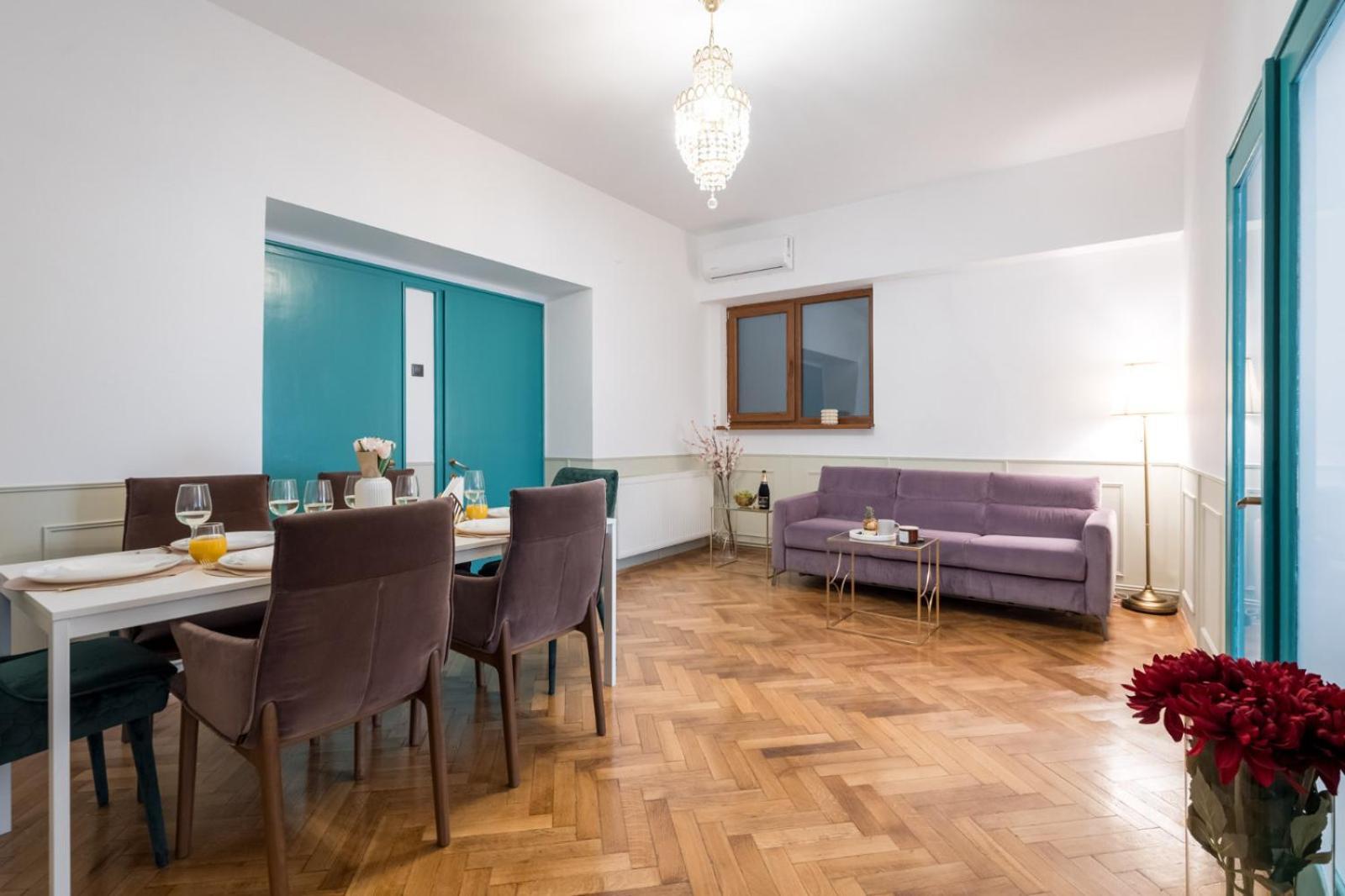 Highline Downtown Residences 6 Persons Family Apartment Bukares Bagian luar foto